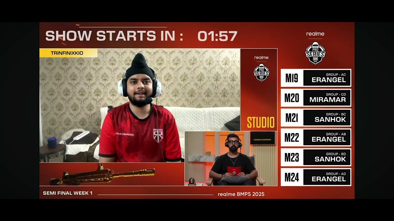 TR kiolmao fun interview bmps 2025 ankibot top 3 igl punk jelly saumraj #godlike #punk 💛💛
