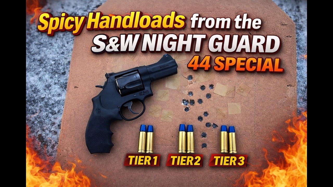 Testing Heavy Hand Loads From The 396 Night Guard