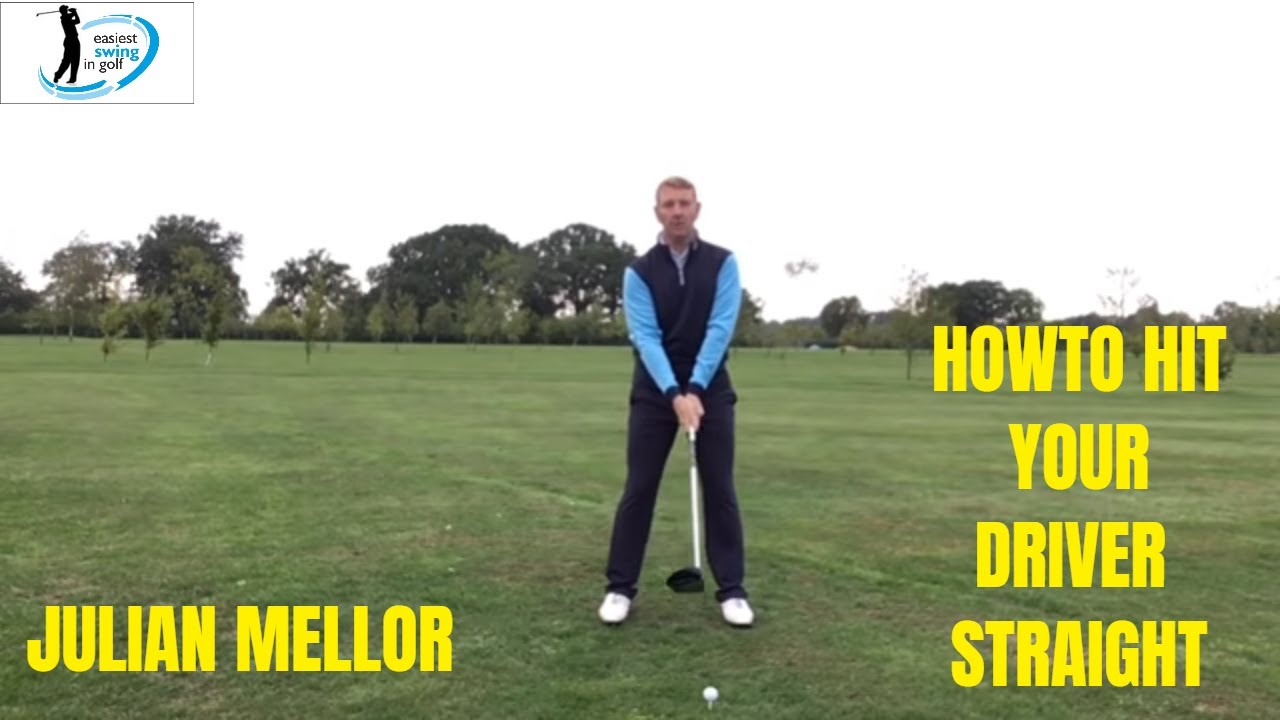 Master The Art Of Driving Straighter & Further With Golfing Coach Julian Mellor