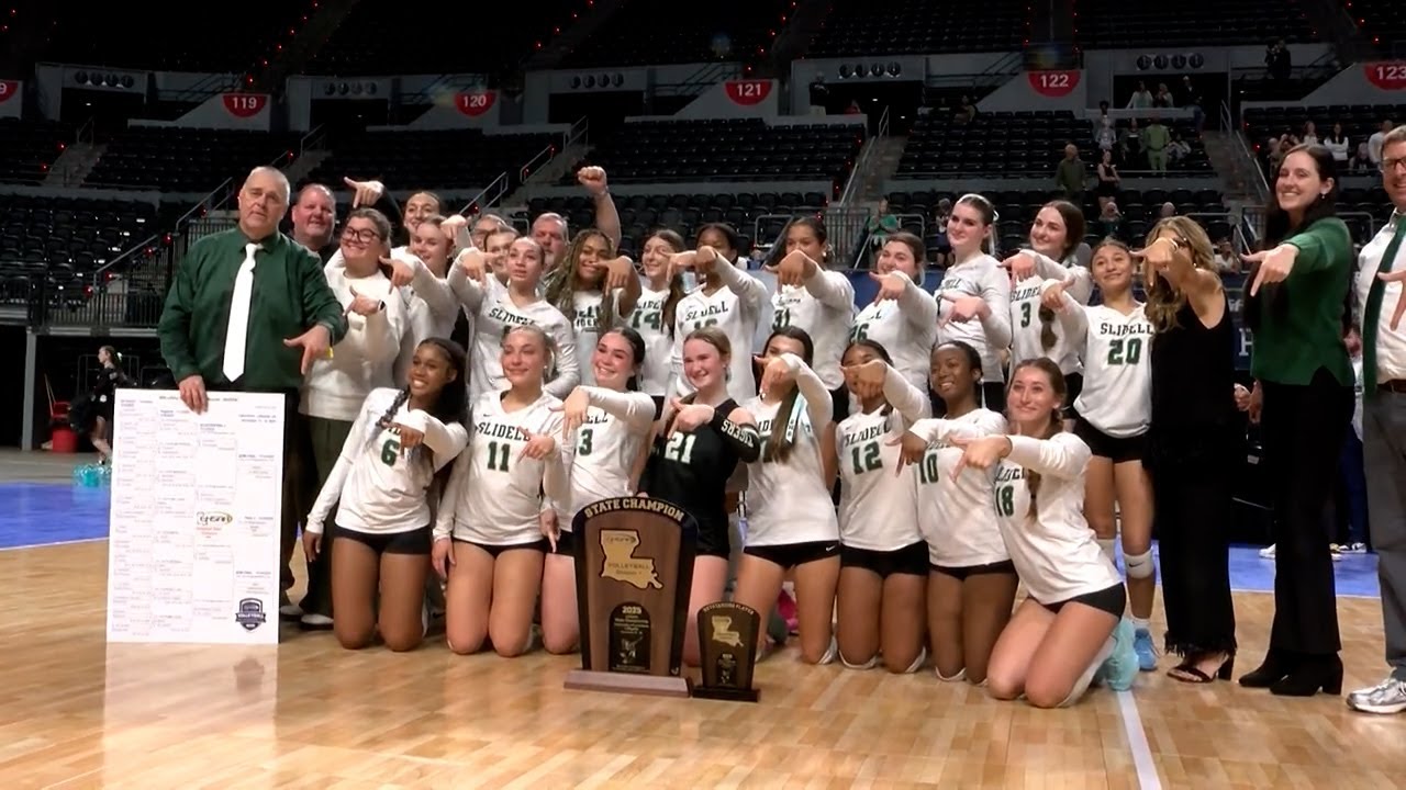 Slidell High Division 1 State Volleyball Champions
