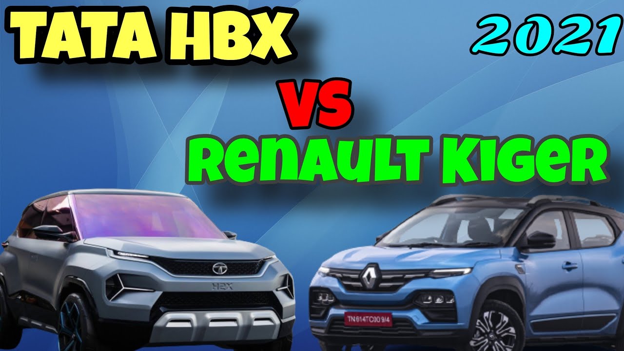 2021 Renault kiger v/s 2020 Tata hbx. Full details in hindi.