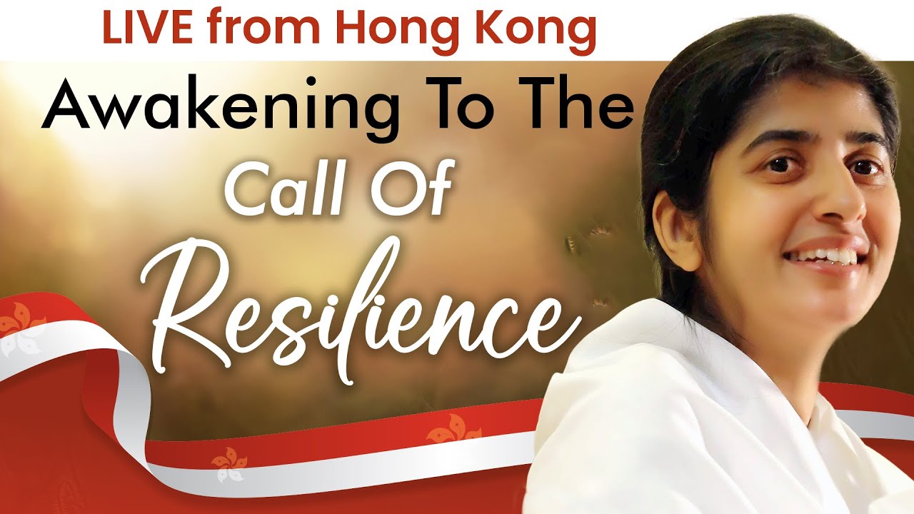 Awakening To The Call Of Resilience: BK Shivani: LIVE From Hong Kong: English