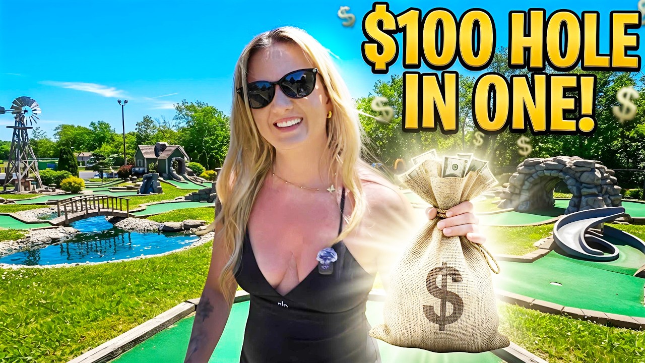 Make a Hole In One, WIN $100!