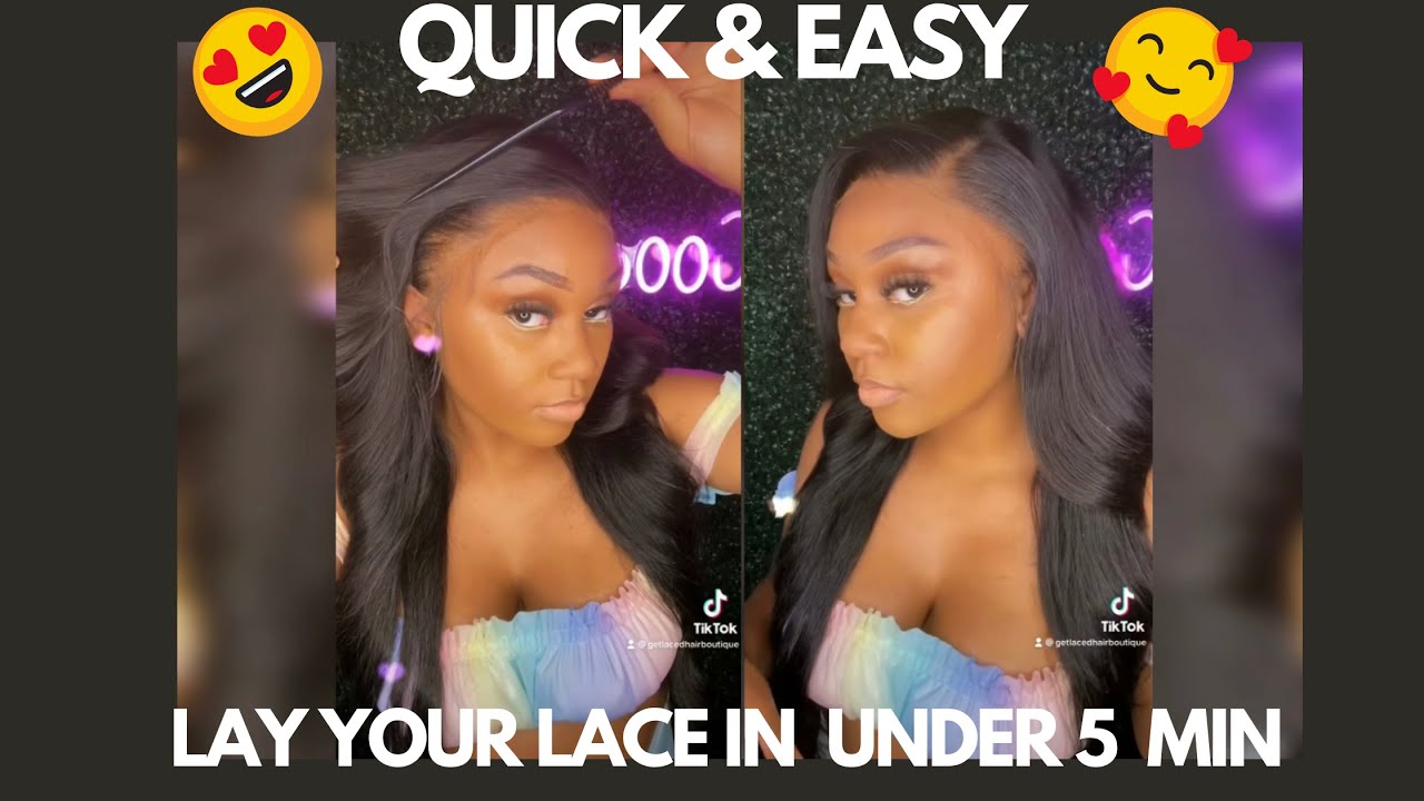 Install your lace wig in under 5 min using GOT2BE Freeze Spray !