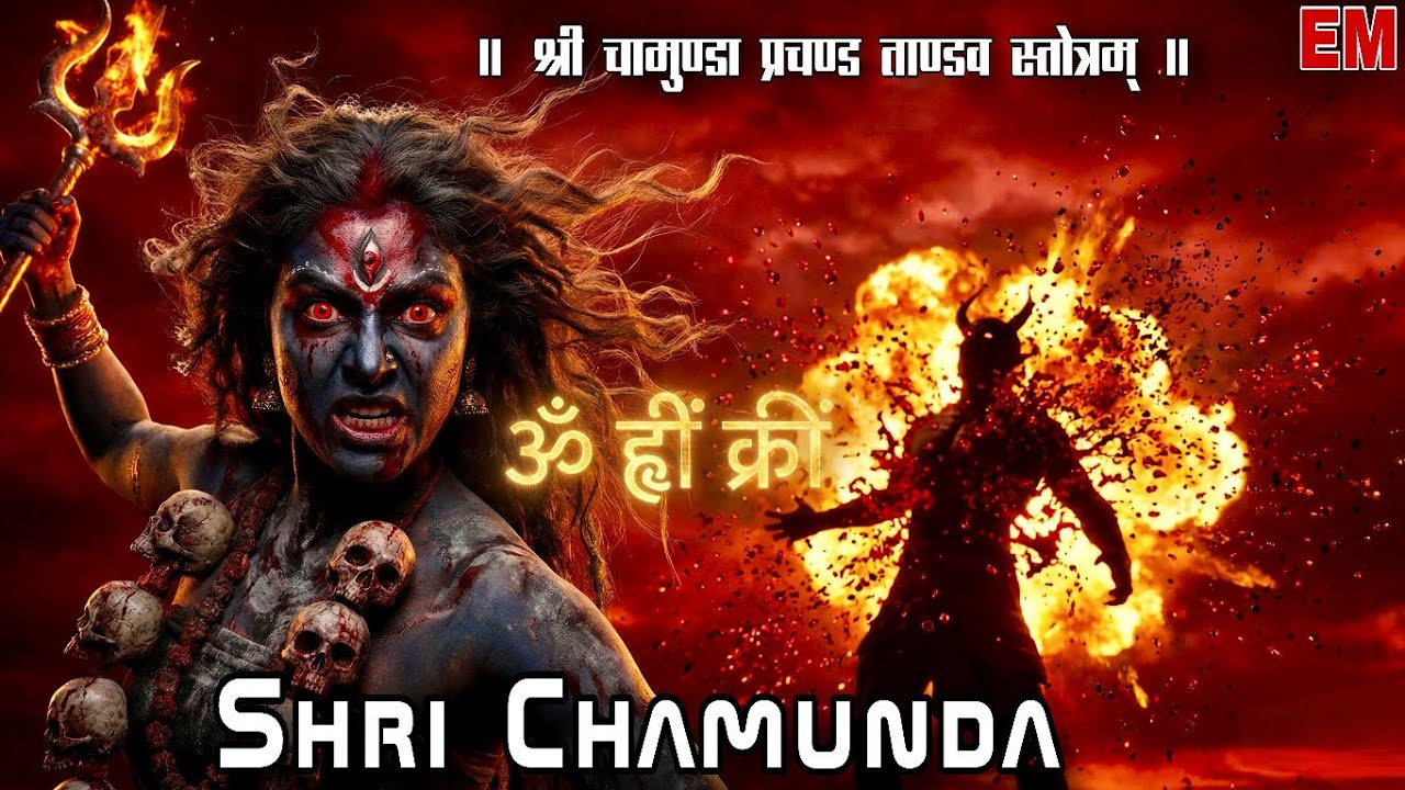 Shri Chamunda Prachanda Tandava Stotram | Fierce Tandava of Goddess Chamunda 🔱