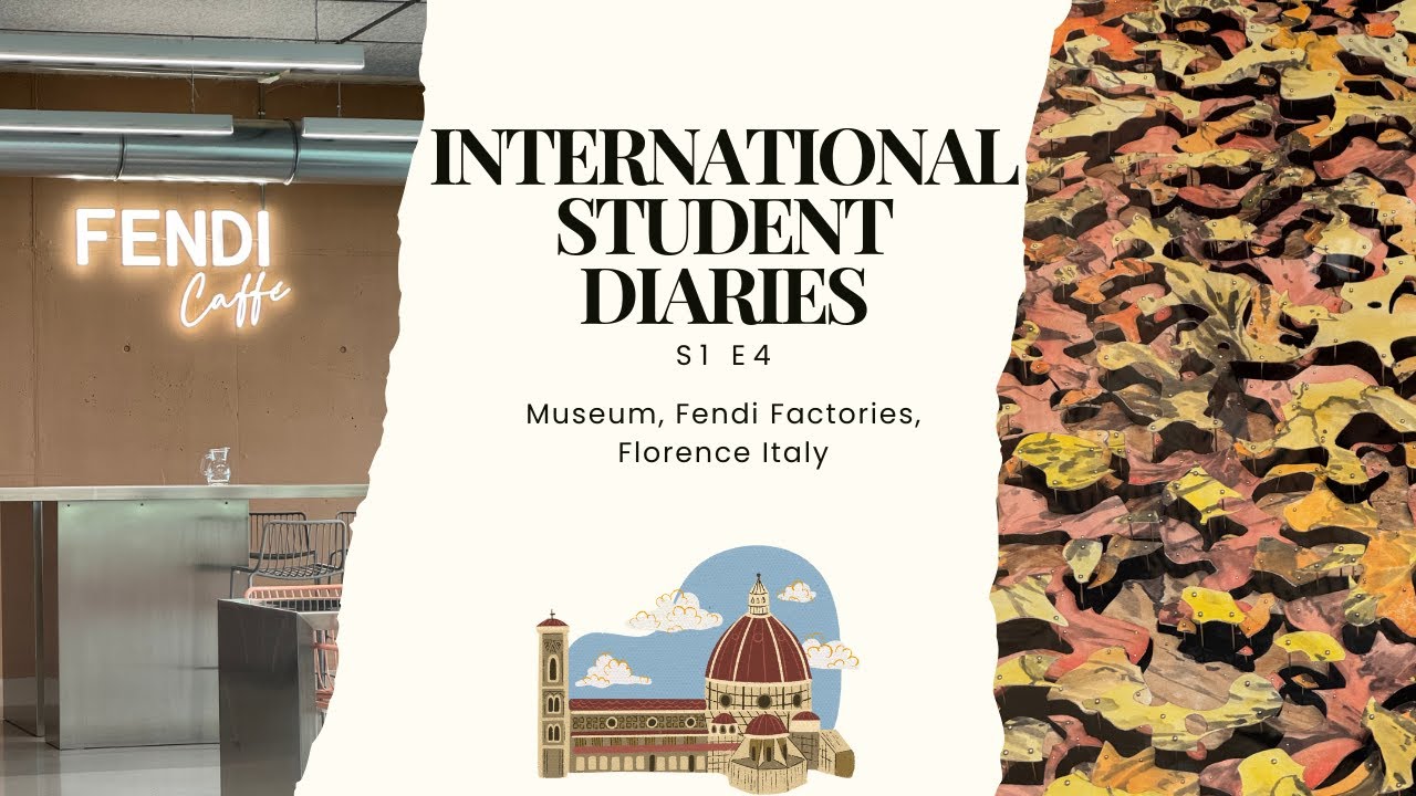 International Student Diaries S1 E4: Florence + Inside Fendi's Factories | Studying fashion In Italy