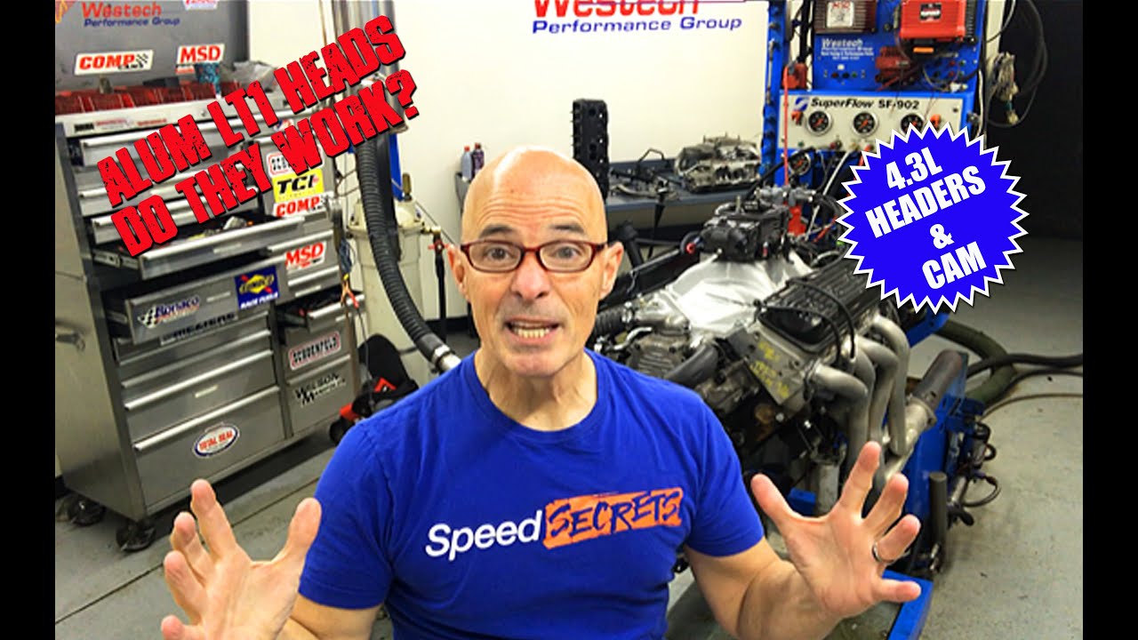 IRON VS ALUM HEAD TEST-THE OTHER GUYS 4.3L L99 V8