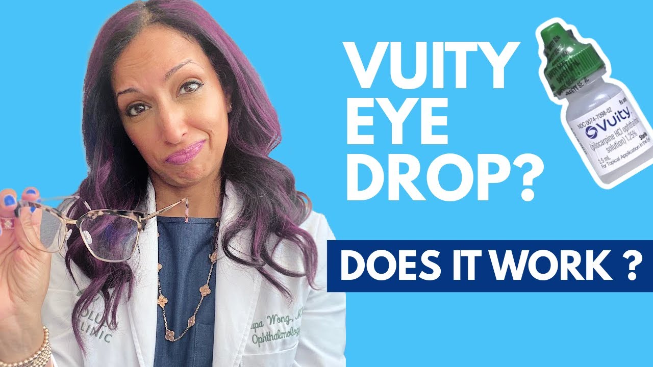 Eye Drop to Get Rid of Reading Glasses? Eye Doctor Reviews Vuity Eye Drops
