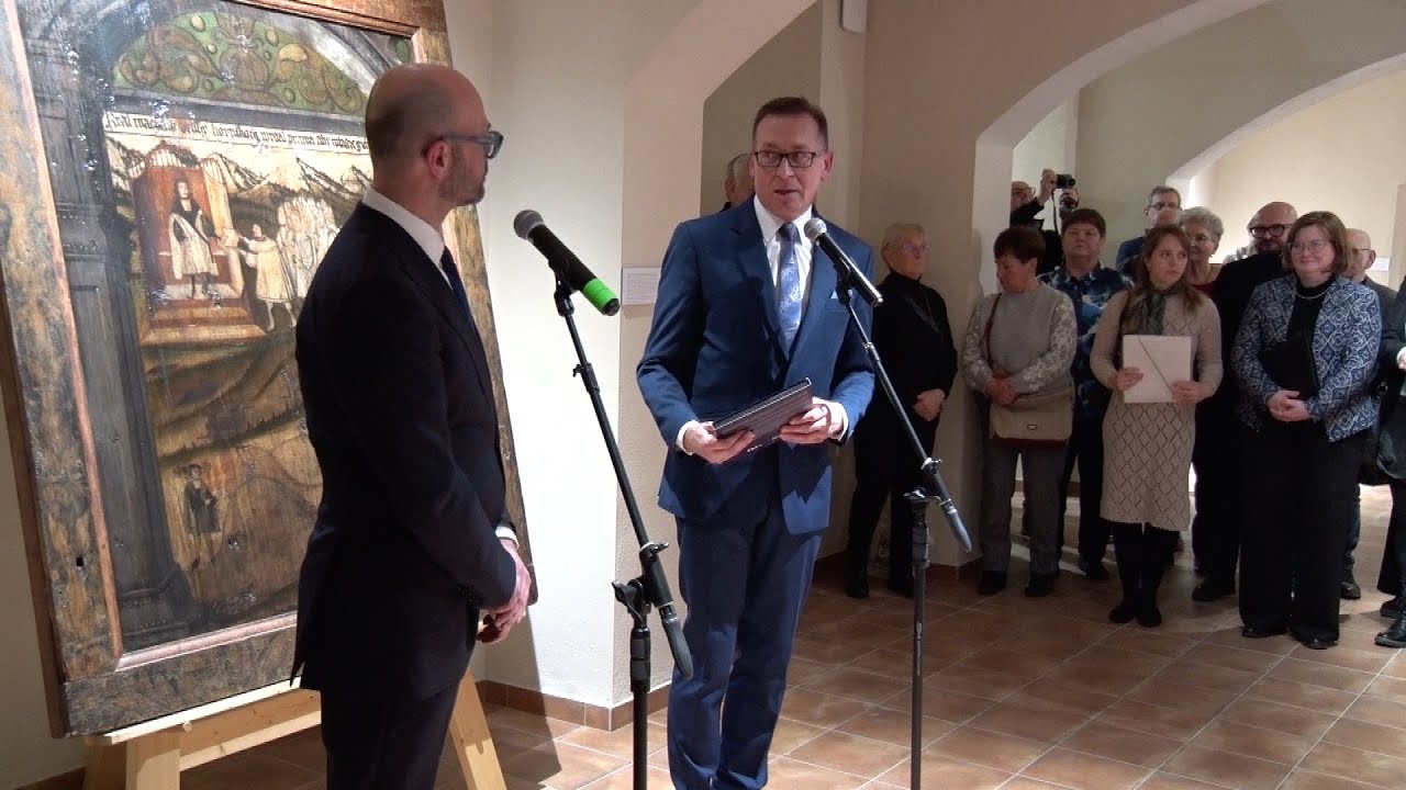 W Galerii MOK-u otwarto międzynarodową wystawę poświęconą koronowanemu w Gnieźnie Wacławowi II