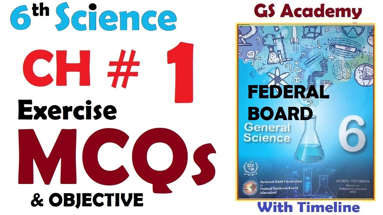 Exercise MCQs & True False, Unit 1, Cellular Organization, Class 6 Science, GS Academy Federal Board