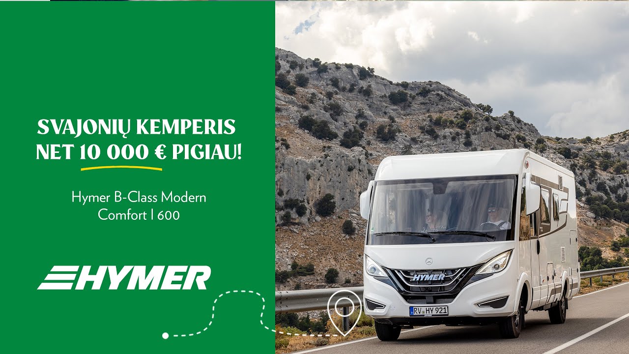 Hymer B-MCI 600 apžvalga | Tiesiogiai iš Diuseldorfo kemperių parodos | Apžvalga | Kemperiai 365