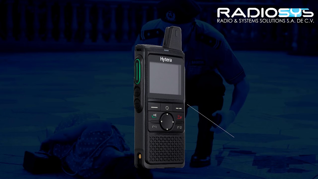 #POC #PNC370 DE HYTERA EN #RADIOSYS