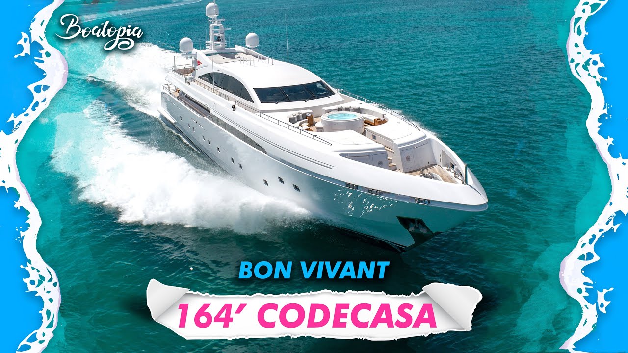 164' Codecasa captured by BOATOPIA (4K)