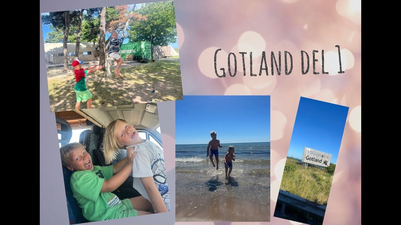 Husbil på Gotland del 1