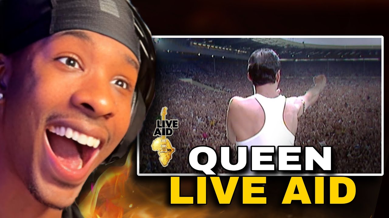 FIRST TIME REACTING TO Queen - Live Aid 1985 ( Full Concert )