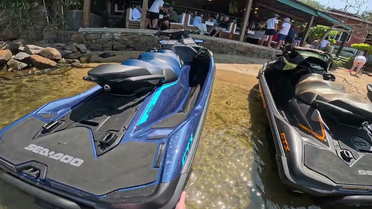 Andando de Jetski na Lagoa 4k uncut (GTX 170) Paisagem natural