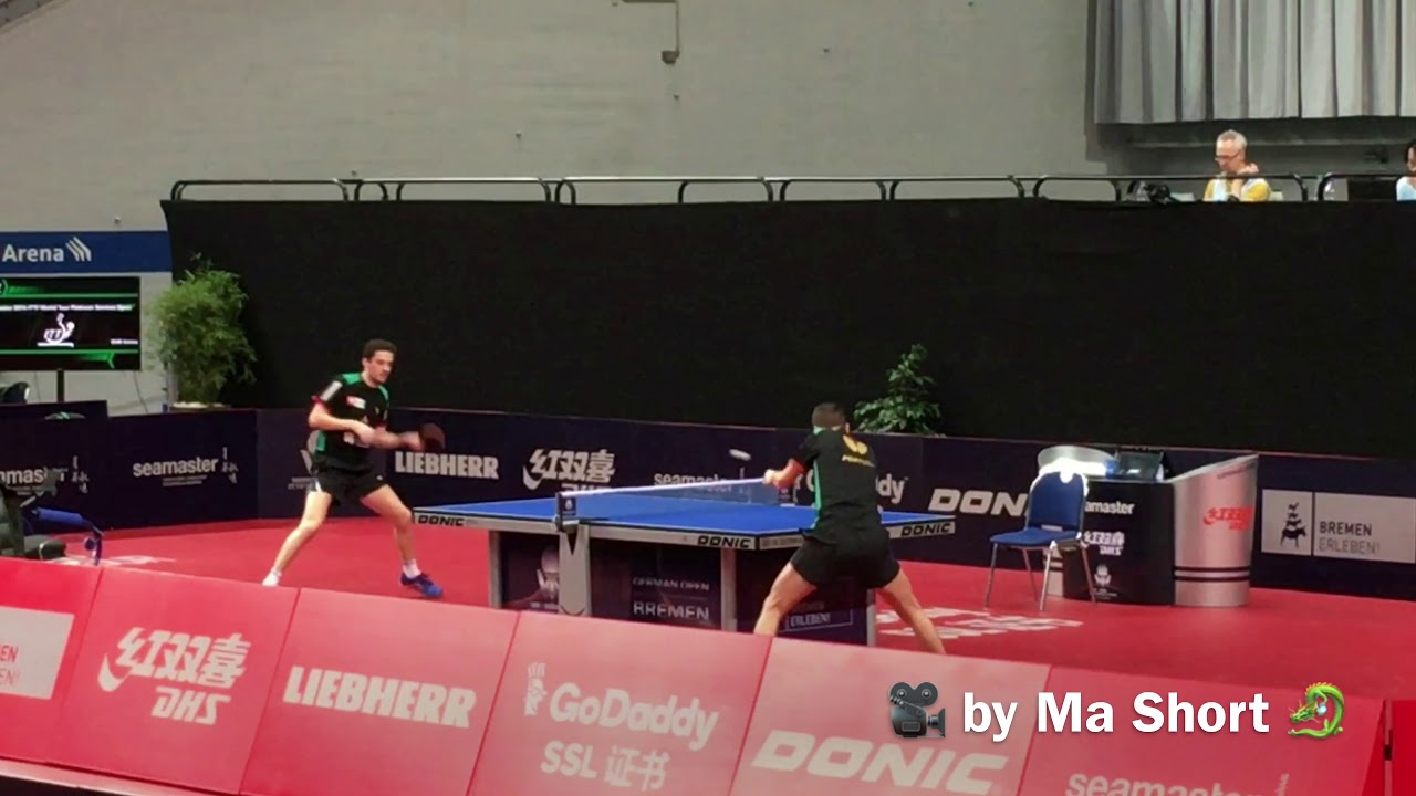 Tiago Apolonia & Marcos Freitas Training Session @ German Open Bremen 2018