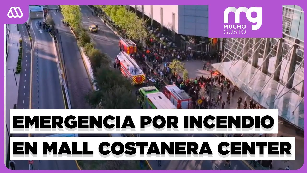 Emergencia en el Costanera Center: Incendio en tienda de artículos deportivos