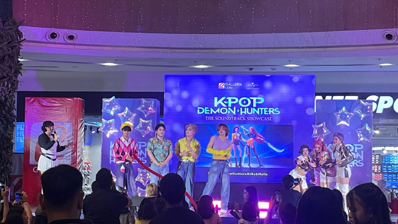 Kpop Demon Hunter concert @ Robinson Galleria Cebu