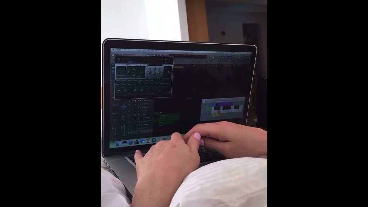 SOPHIE making music