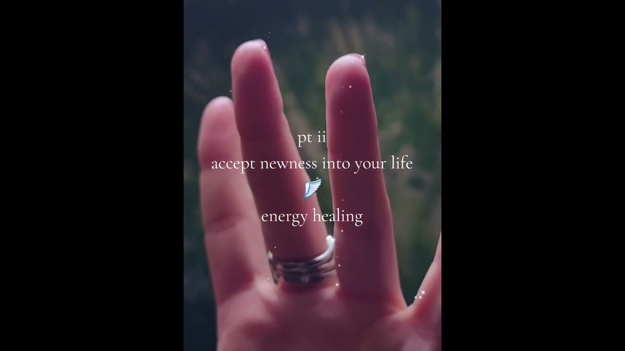 Accept newness into your life 🪽 #energyhealing 