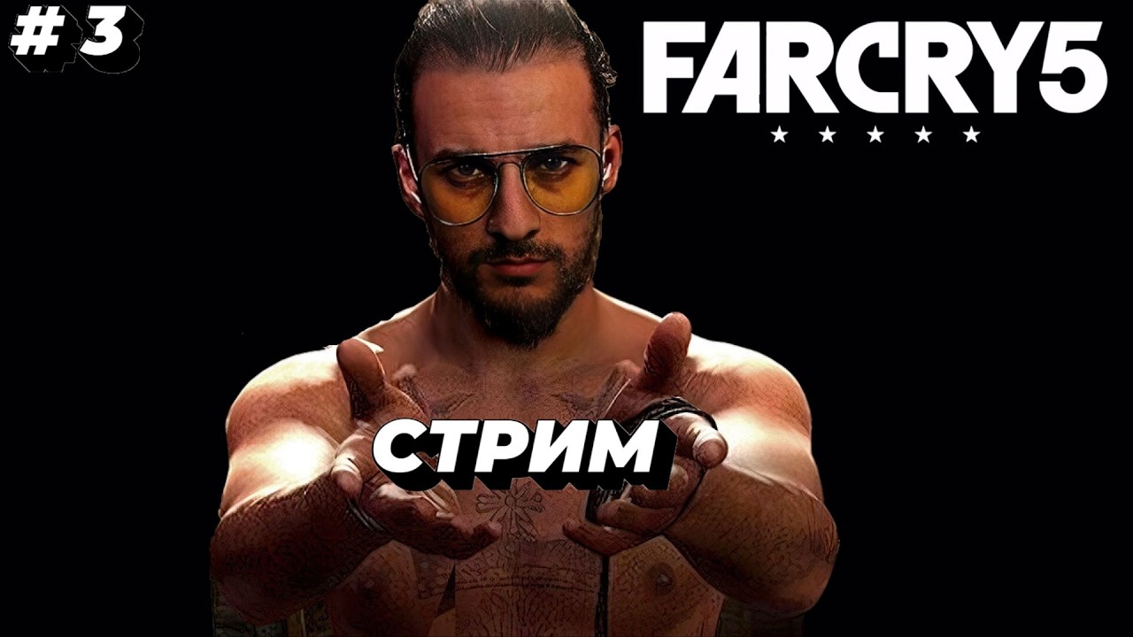 ОТДЫХАЮ В ДЕРЕВНЕ СЕКТАНТОВ : Far Cry 5 прохождение стрим #3
