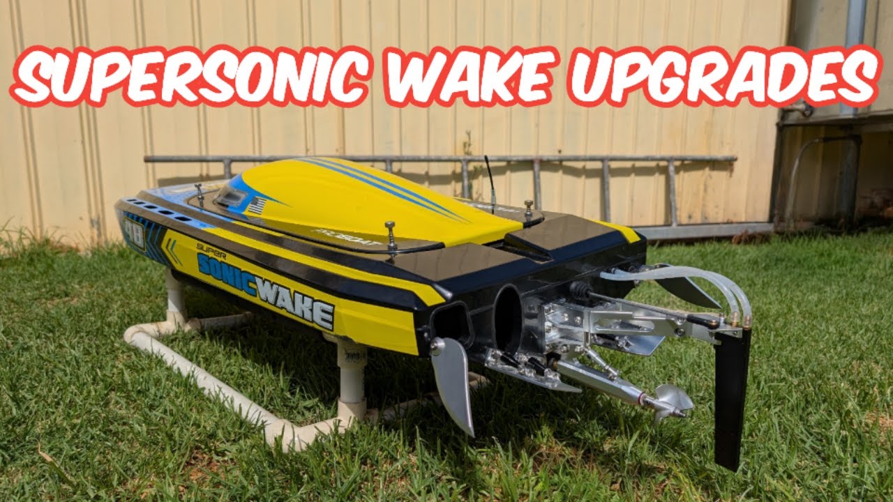 Установка комплекта модернизации для Proboat Supersonicwake от RC Boat Bitz