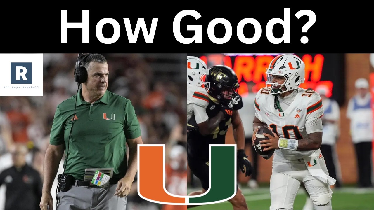 Футбольная команда Miami Hurricanes... Насколько они хороши? | Есть ли РЕАЛЬНЫЕ проблемы, которые...