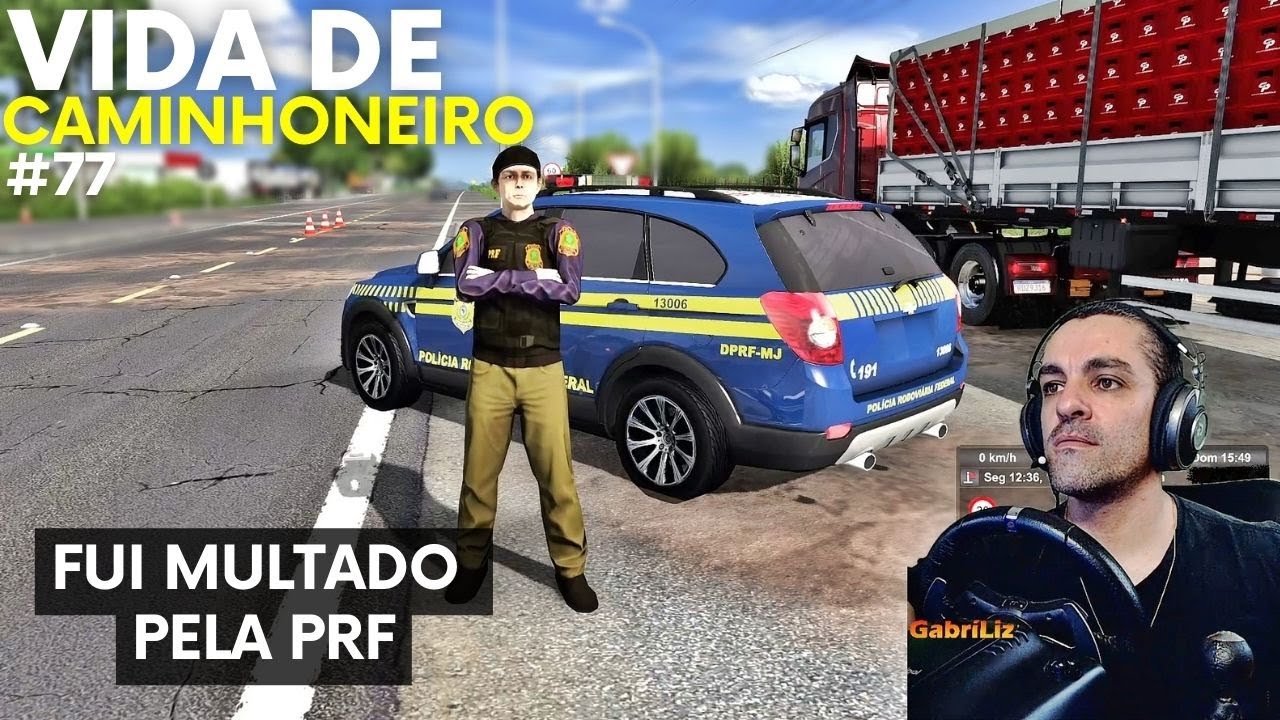 A PRF ME PAROU E MANDOU ARRANCAR UMA PEÇA - Vida de Caminhoneiro #77 - Euro Truck Simulator 2