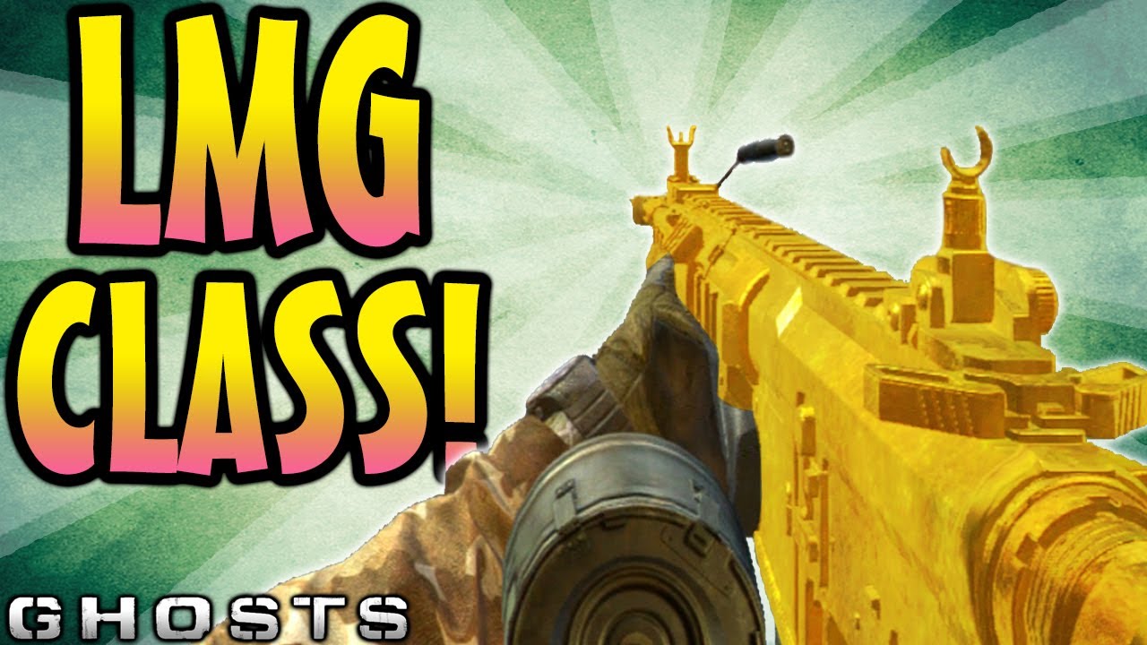 COD Ghosts: Best LMG Class! Speed LMG Class Setup Guide (Call Of Duty Ghost Tips & Tricks)