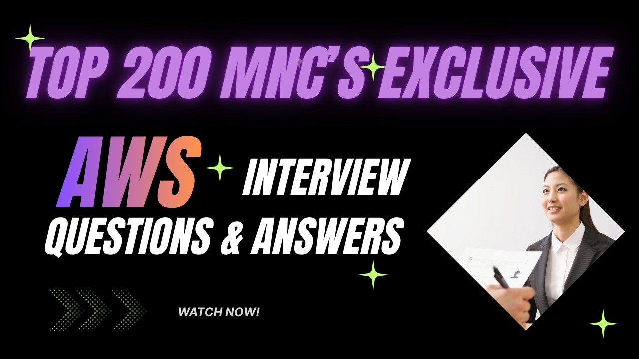 AWS Cloud TOP MNC's Interview Questions & Answers