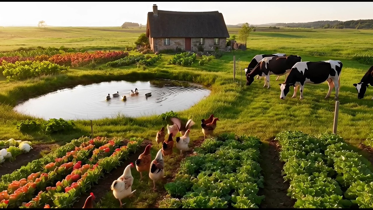 Modern Mixed Farming Practices | Crop Farming, Livestock Rearing, Harvesting & Farm-to-Market