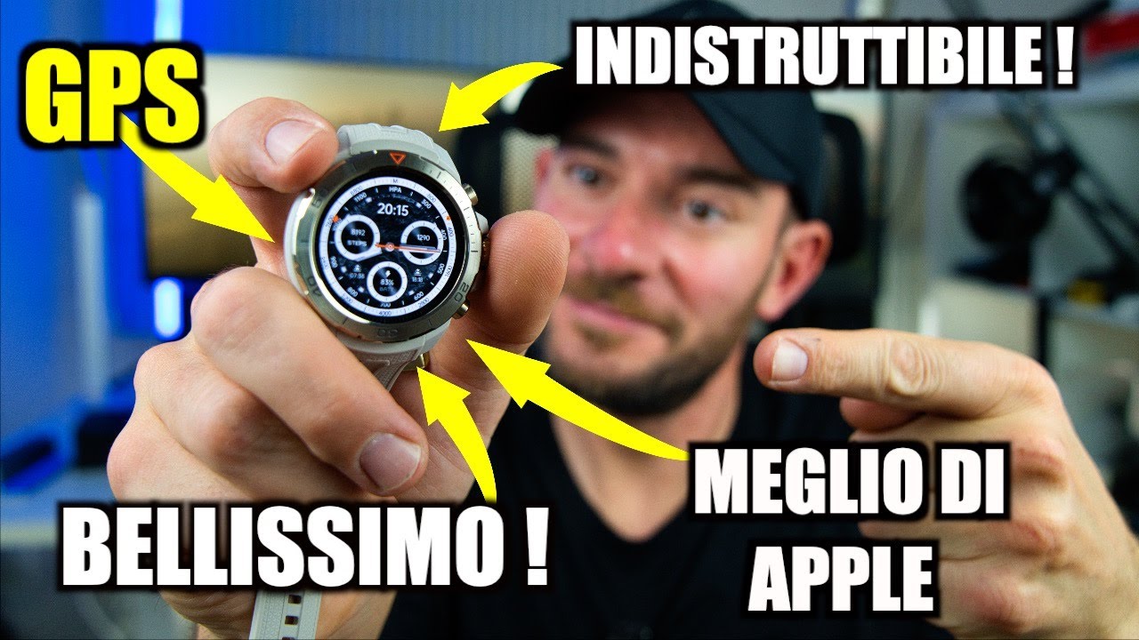 Il MIGLIORE e PIÙ BELLO Smartwatch con GPS ECONOMICO ! MIBRO GS EXPLORER