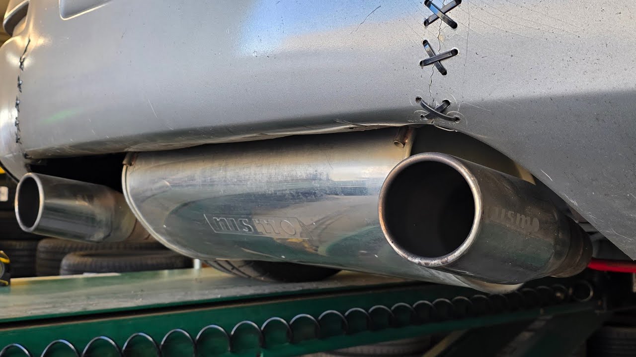 350z Nismo S-tune Full Header Back With PPE Long Tubes Exhaust Clips 