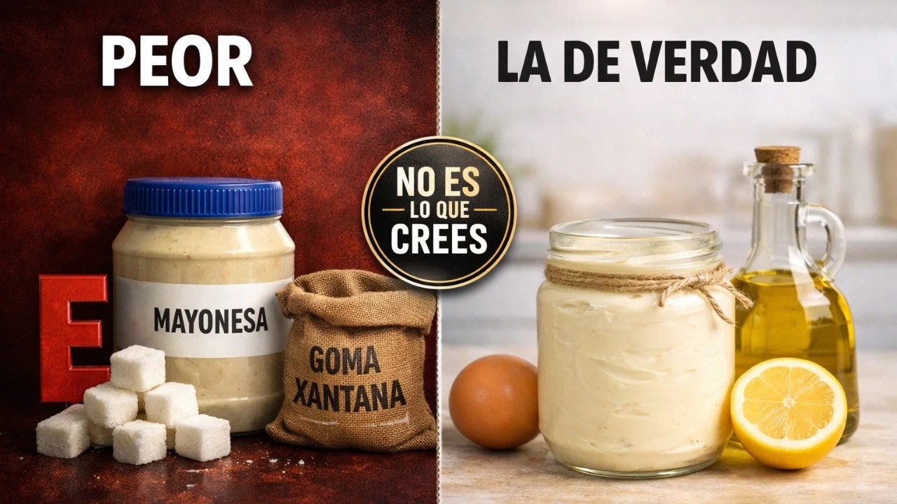 Esta NO es MAYONESA REAL (aunque creas que sí)
