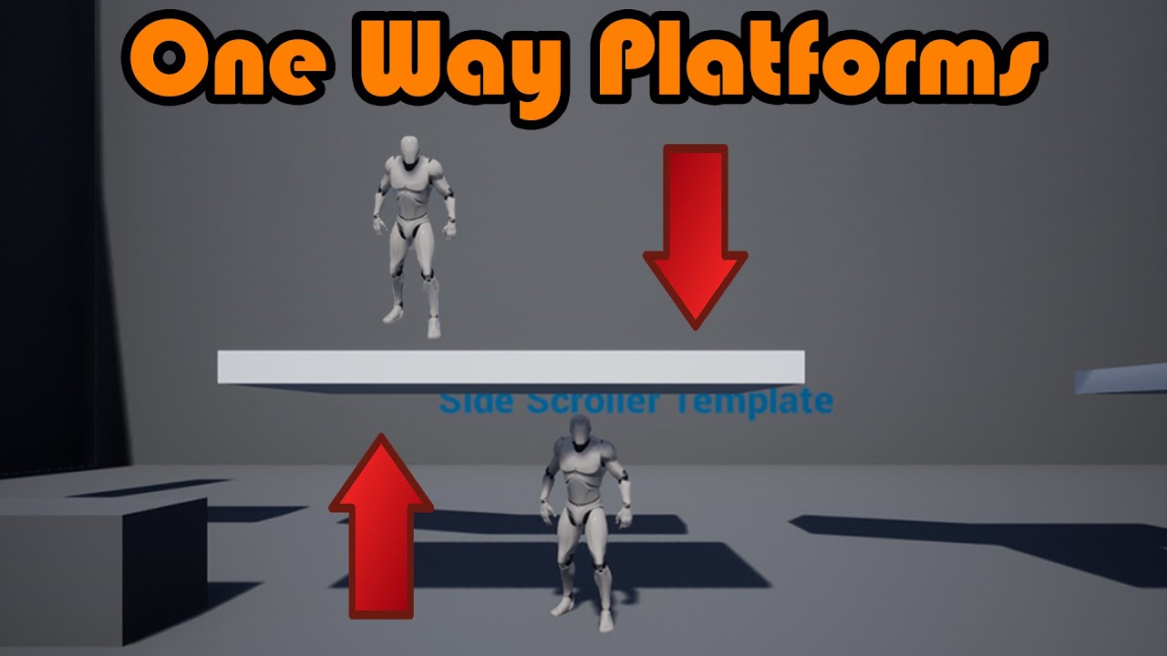 One Way Platforms - Unreal Engine 4 Tutorial