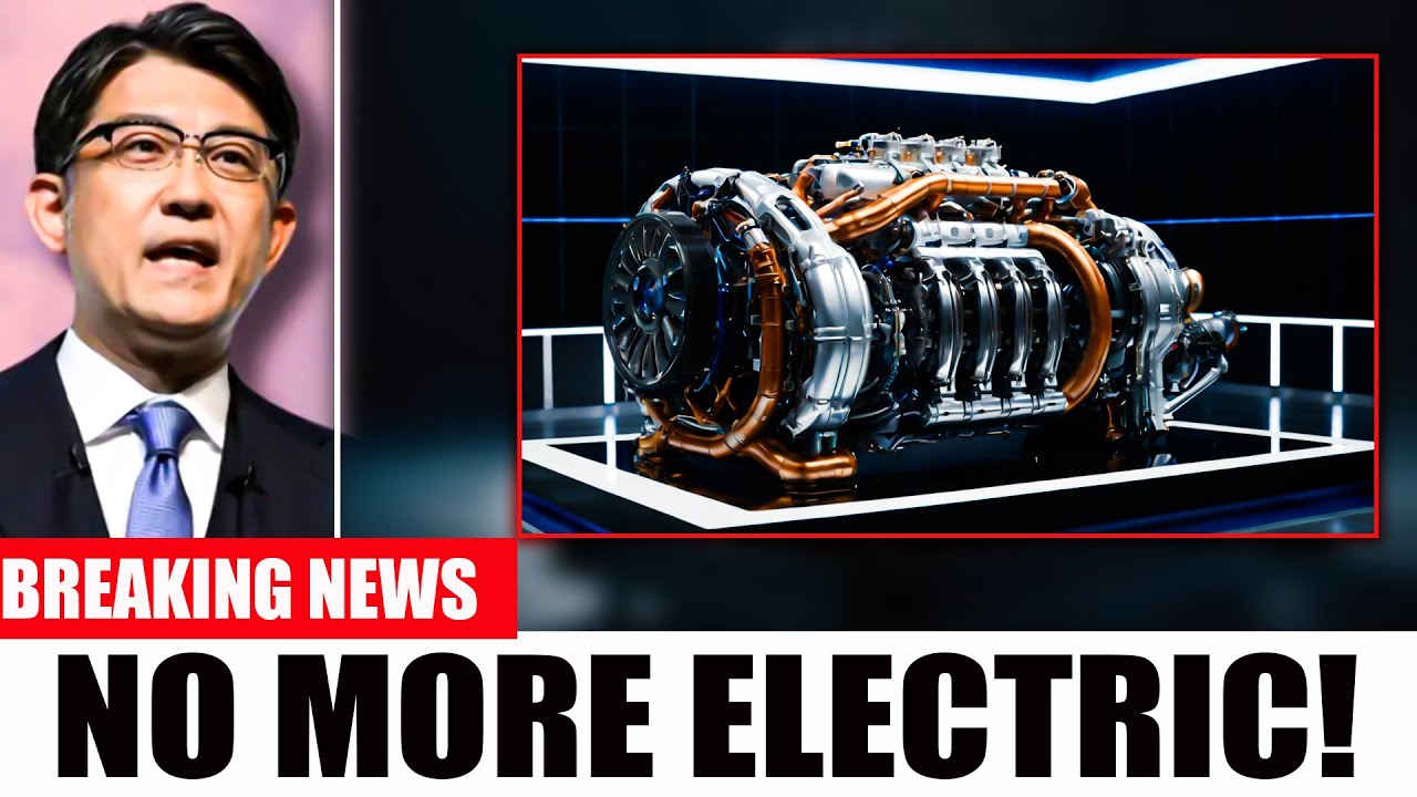 TOYOTA CEO Says NEW WATER ENGINE Will END Electric Cars!