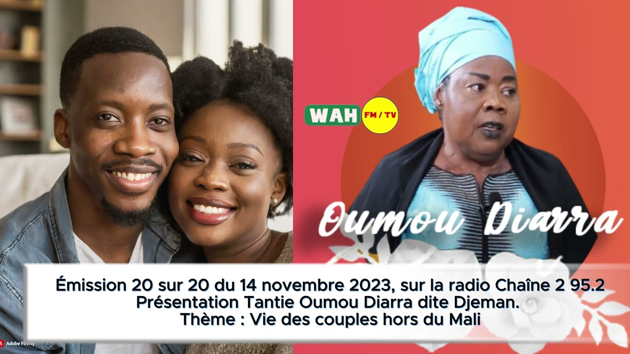 20 sur 20 du mardi 14 novembre 2023 avec Tantie Oumou Diarra dite Djeman