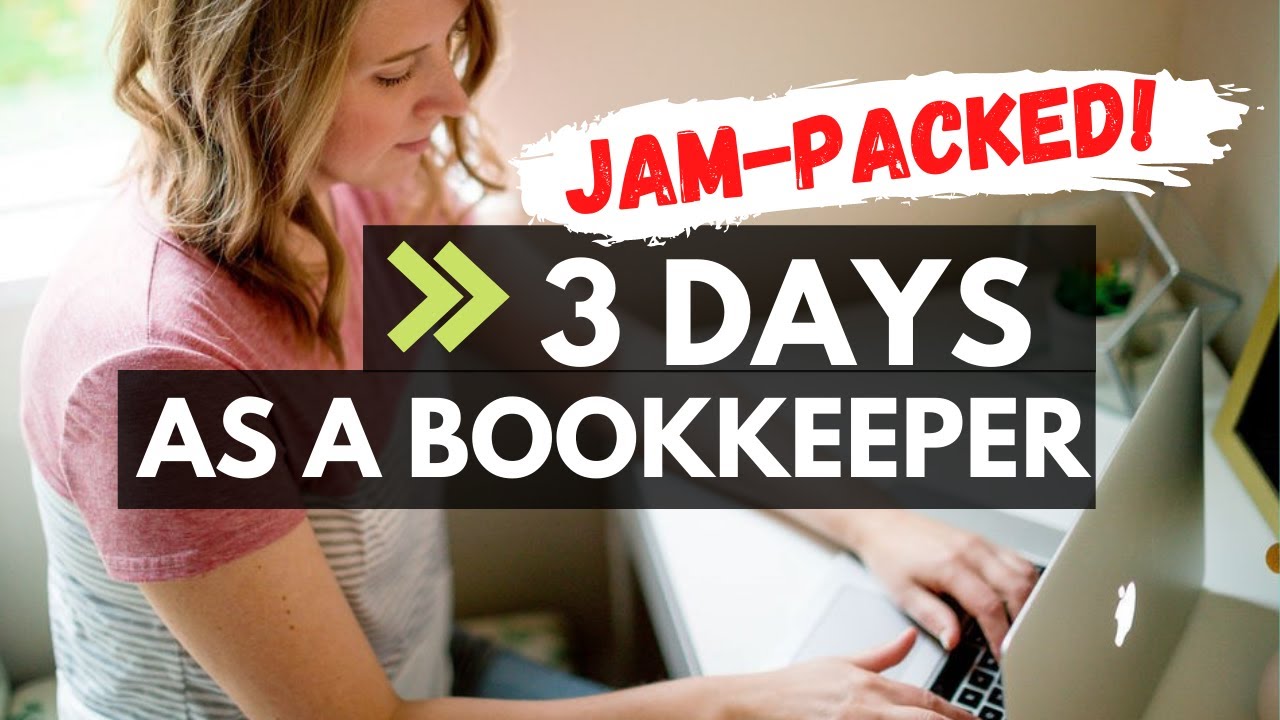 3 DAYS in the life, bookkeeper (DITL, become a bookkeeper)