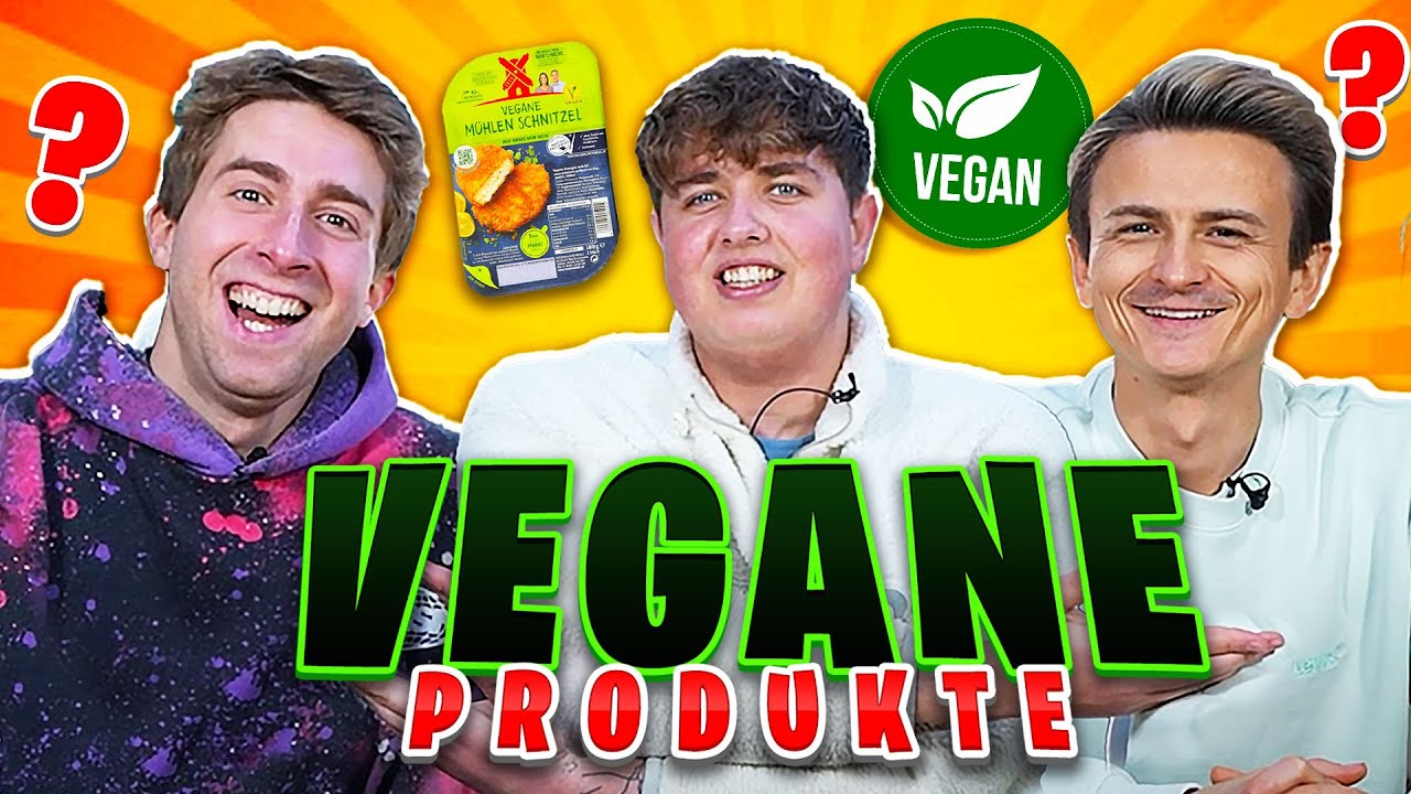 Dima Falco und Smiley testen Vegan/Vegetarische Ersatzprodukte! 🌱😍