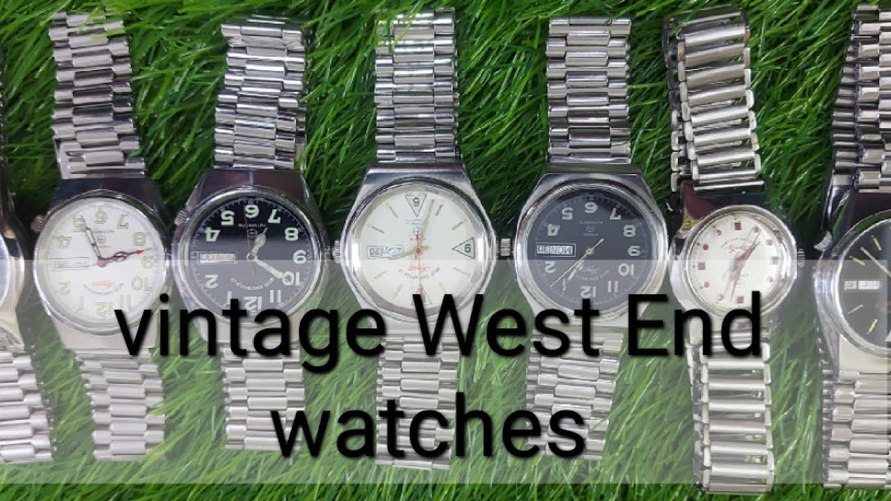 Vintage West End Watches with Original Swiss Made Machines | ceelifemedia | West end watches swiss