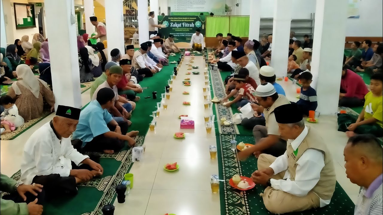 Berbuka puasa bersama Majelis Arafah Sumut di Mesjid Al Hasanah jl Gatot Subroto Kota Medan 
