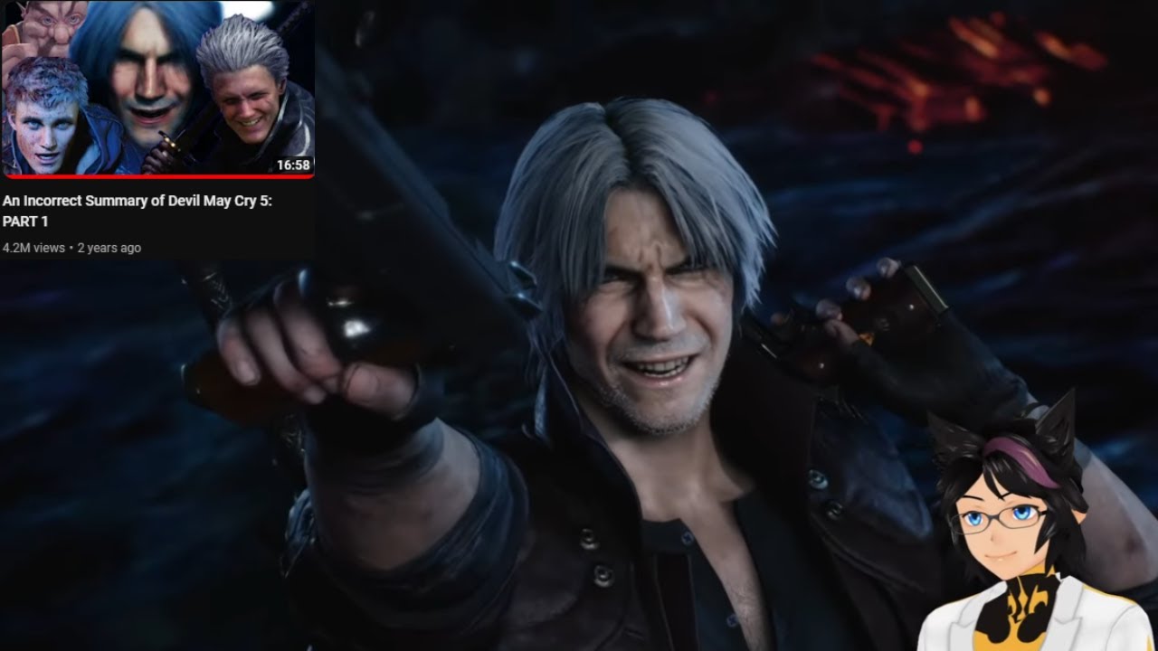 «Неверное описание Devil May Cry 5: ЧАСТЬ 1» | Реакция Кипа на Max0r
