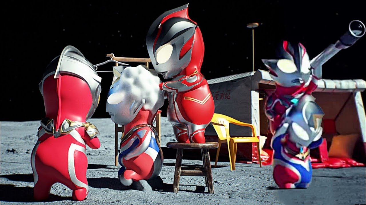 Ultraman Max Baby cuteウルトラセブンUltraman lucu, Siêu nhân điện quang tí hon cực kì dễ thương