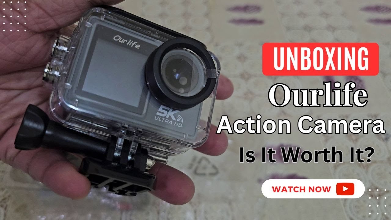 Ourlife Action Camera Unboxing & Test &ndash; Is It Worth It?