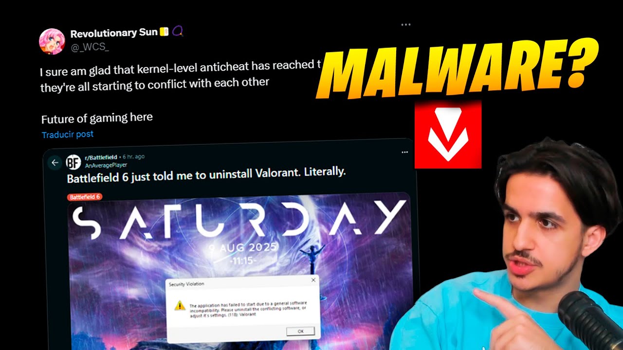 Riot Vanguard Does NOT Allow You To Run Battlefield 6?