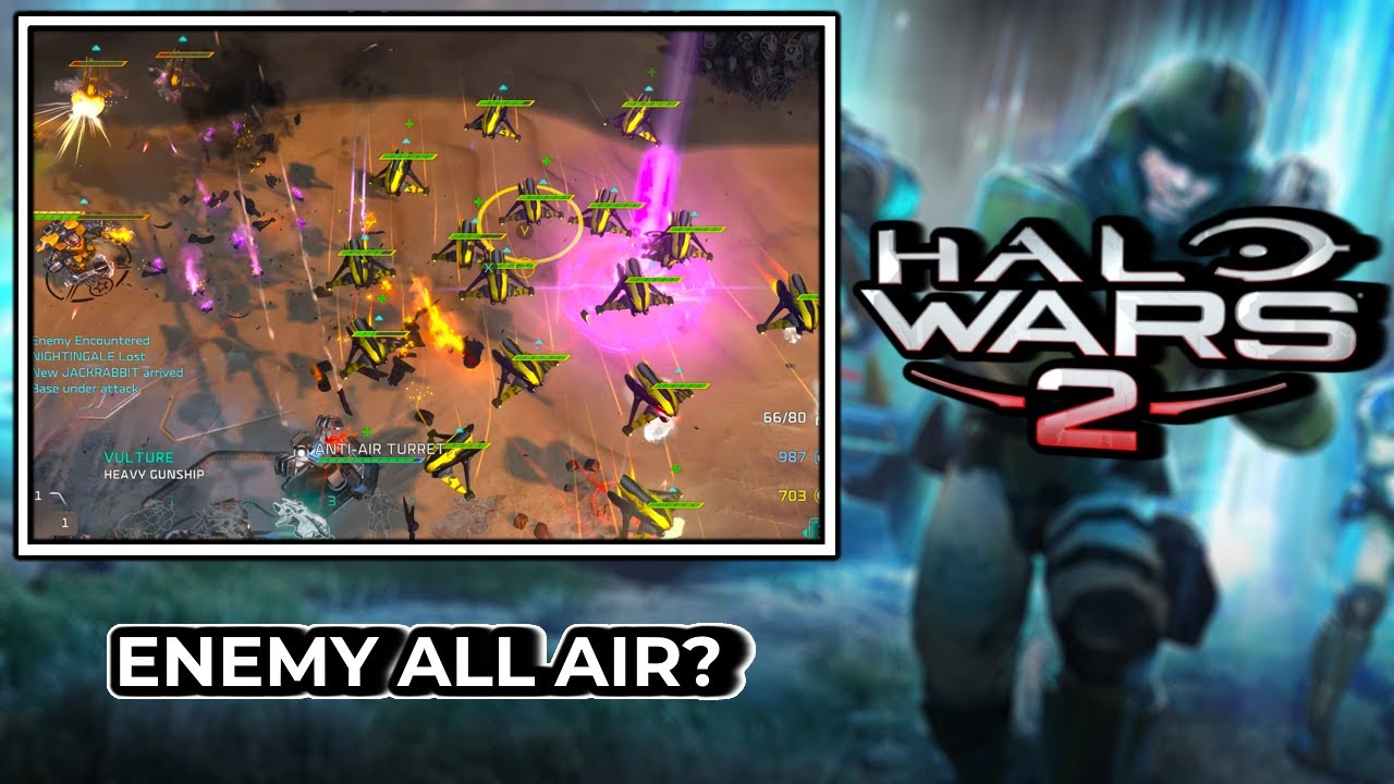 How We Stopped a Mass Air Assault in Halo Wars 2 Multiplayer