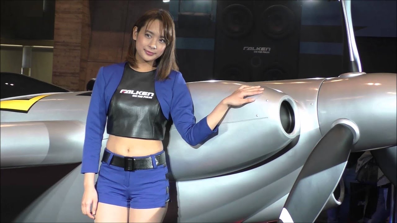 東京オートサロン2016　コンパニオン（１５）：FALKEN ON THE PULSE（住友ゴム工業 ファルケン）