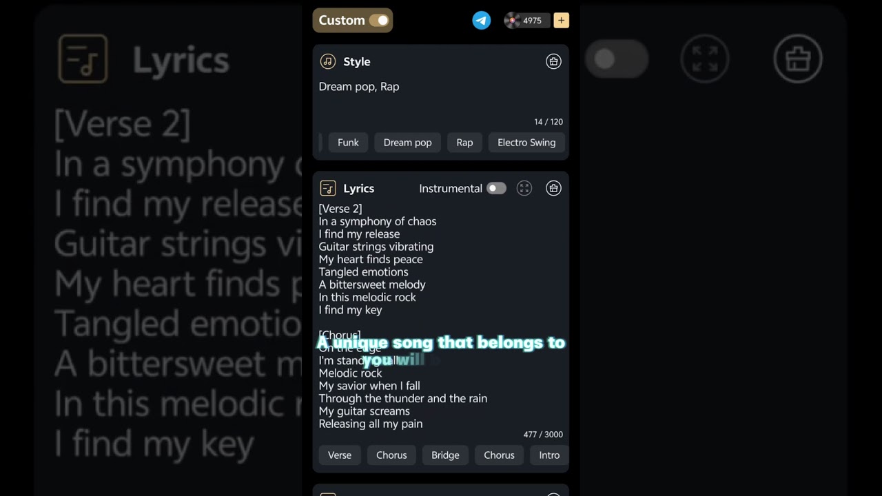 ✍️ Turn Text to Music with AI &ndash; Instantly Create Songs from Lyrics! 🎤