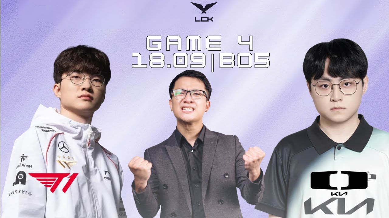 [Duc Manh Co-Stream] T1 vs DK | GAME 4 | Lower Round 2 LCK 2025